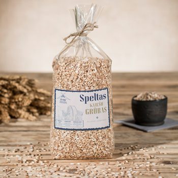 Zutiņu Speltas grūbas iepakojumā