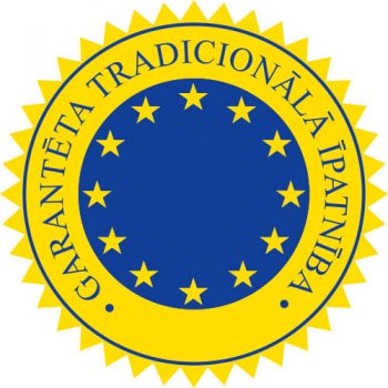 Produktu ar Garantētām tradicionālajām īpatnībām reģistrs (TSG) logo