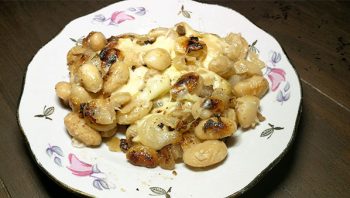 Lielās baltās zemās pupas kulinārijā
