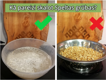 Kā pareizi pagatavot Speltas kviešu grūbas
