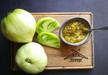 Zaļo tomātu ievārījuma recepte